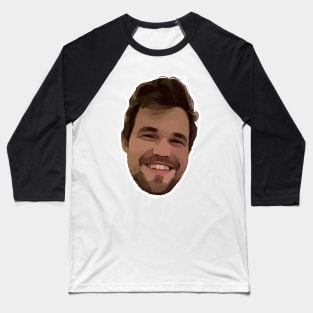 Magnus Carlsen Vector Art Baseball T-Shirt